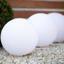 Akku LED-Kugellampe Globe 50cm Mit App-Steuerung -OUTSUNNY Verkäufe 8600278100 116681 prod 005