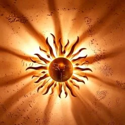 S.luce Diator XL Handgeschmiedete Sonne Rost- & Goldfarben -OUTSUNNY Verkäufe 8600278100 28327 prod 005