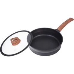 GRÄWE Bratpfanne HOCH Aluguss Ø 28 Cm Alu-Line