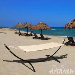 Outdoor Hängemattengestell OHNE Hängematte - 300x100cm Garten Gestell Bis 120kg -OUTSUNNY Verkäufe 8600295800 11810 prod 003