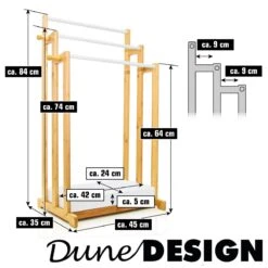 3 Stangen Bambus Handtuchhalter 45x35x84 Bad Handtuchständer Holz - Freistehend 11 3 Stangen Bambus Handtuchhalter 45x35x84 Bad Handtuchständer Holz - Freistehend -OUTSUNNY Verkäufe 8600295800 11940 prod 006