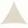 UPF50+ UV Sonnensegel 3x3x3 Polyester Dreieck Wasserabweisend Garten Segel Beige