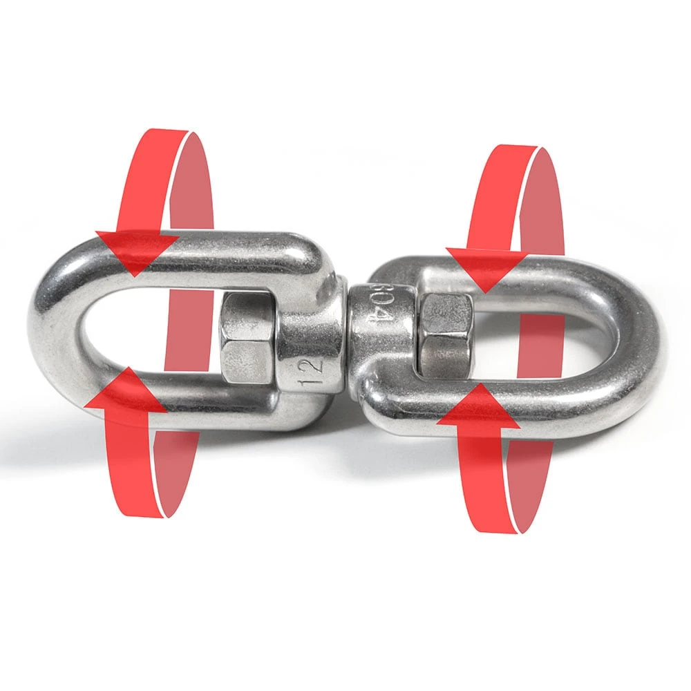 XL Hängesessel Drehwirbel 10x125mm 420kg Edelstahl Swivel Hängestuhl Befestigung 3 XL Hängesessel Drehwirbel 10x125mm 420kg Edelstahl Swivel Hängestuhl Befestigung – Bild 3