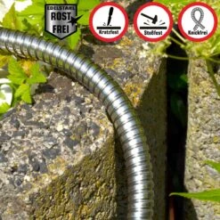 15 M Knickfreier Gartenschlauch Edelstahl Wasserschlauch Flex Metall Schlauch -OUTSUNNY Verkäufe 8600295800 3798 prod 004