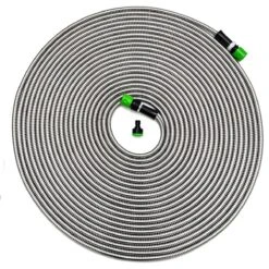 22,5 M Knickfreier Gartenschlauch Edelstahl Wasserschlauch Flex Metall Schlauch