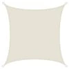 UPF50+ Sonnensegel 2x2 Polyester Quadratisch Wasserabweisend Garten Balkon Beige