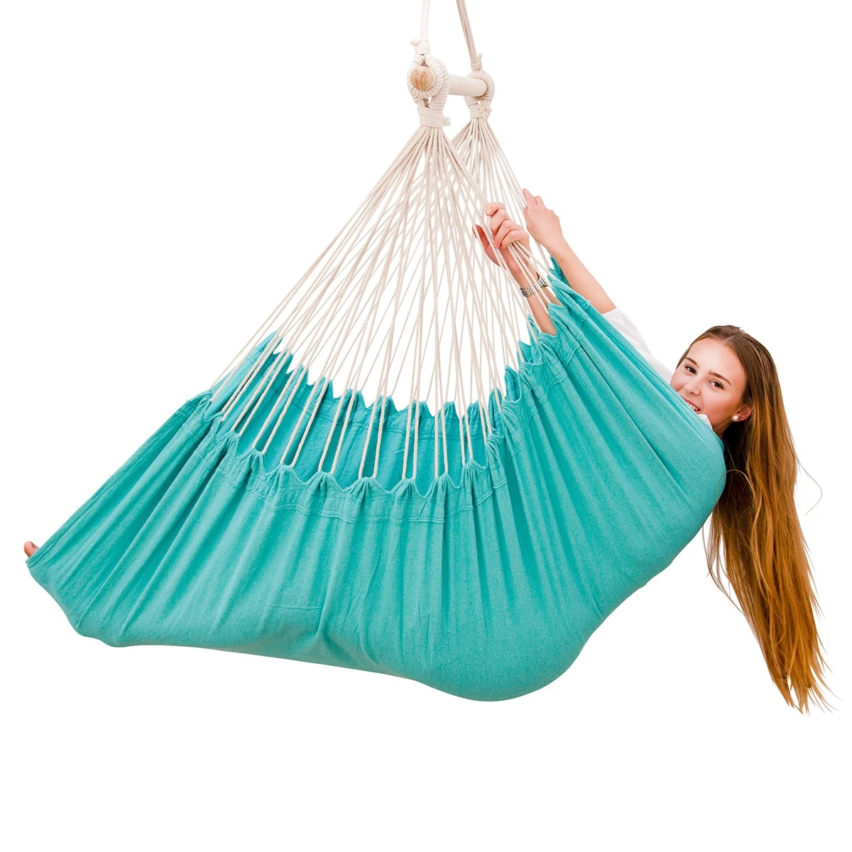 XXL Hängesessel 185x130cm - 2 Personen Hängestuhl 4 XXL Hängesessel 185x130cm - 2 Personen Hängestuhl – Bild 4