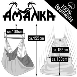 XXL Hängesessel 185x130cm - 2 Personen Hängestuhl 10 XXL Hängesessel 185x130cm - 2 Personen Hängestuhl -OUTSUNNY Verkäufe 8600295800 3849 prod 005