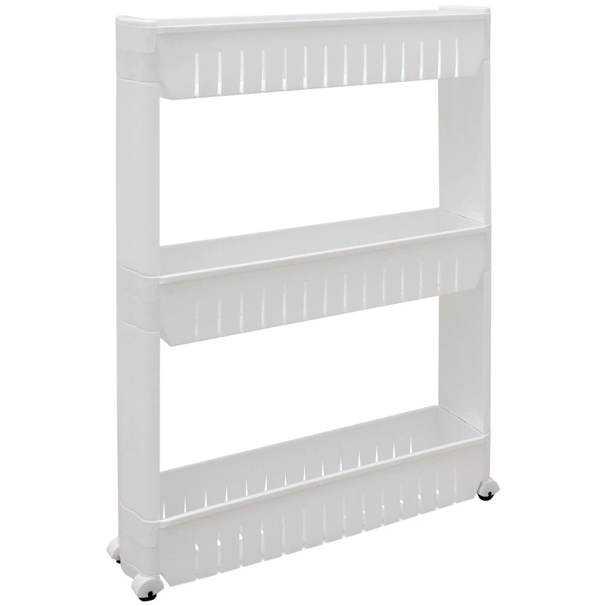 Nischenregal 12,5cm Schmal Nischenwagen Rollregal Klein Küchen-Regal Standregal 1 Nischenregal 12,5cm Schmal Nischenwagen Rollregal Klein Küchen-Regal Standregal