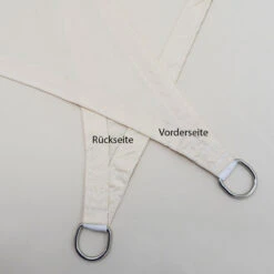 UPF50+ UV Sonnensegel 2x2x2 Polyester Dreieck Wasserabweisend Garten Segel Beige -OUTSUNNY Verkäufe 8600295800 4283 prod 003