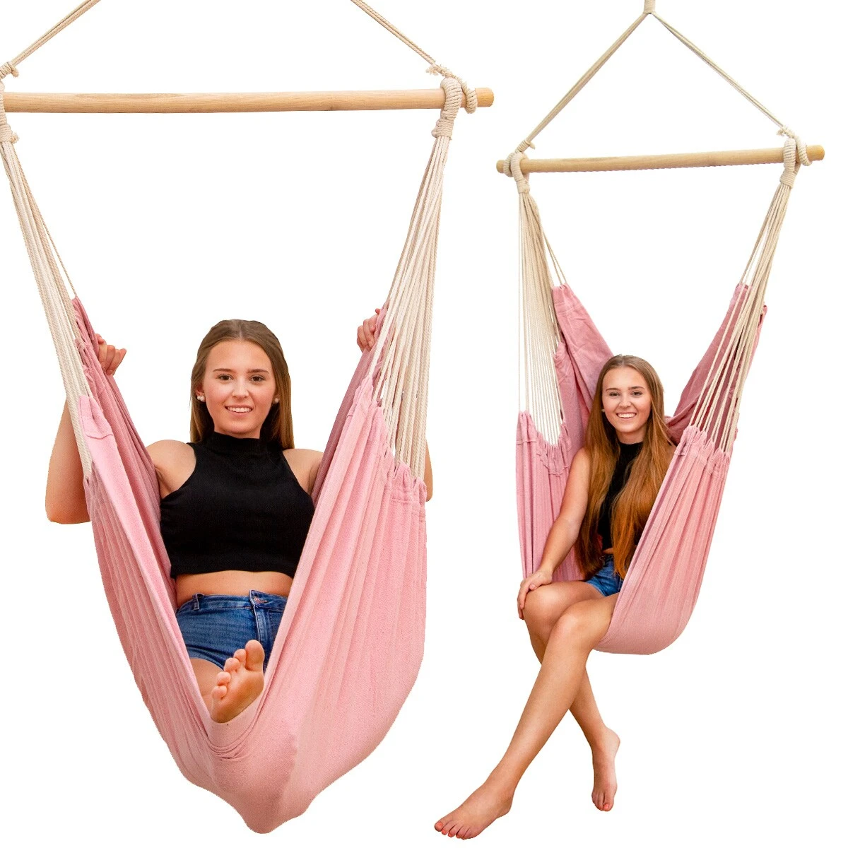 XXL Hängesessel 185x130cm - 2 Personen Hängestuhl 2 XXL Hängesessel 185x130cm - 2 Personen Hängestuhl – Bild 2