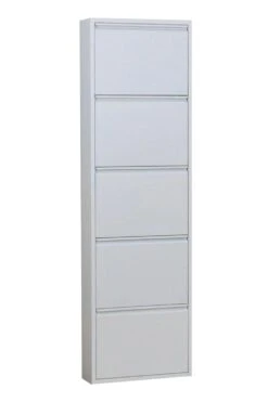 Schuhschrank Pisa 5 Klappen (B)50 X (H)172,5 X (T)16cm