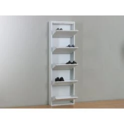 Schuhschrank Pisa 5 Klappen (B)50 X (H)172,5 X (T)16cm -OUTSUNNY Verkäufe 8600296500 18134 prod 006