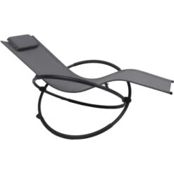 Schaukelliege MILOS Liegestuhl Relaxstuhl Gartenliege Schwingliege Garten Möbel -OUTSUNNY Verkäufe 8600296500 19892 prod 003