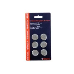 Rheita 6 Edelstahl-Magnete