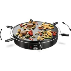 Princess Table Chef Tischgrill Drehplatte Rotierend Elektro Teppan Yaki Plancha Grill