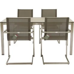 5tlg Tischgruppe Gartenmöbel Gartentisch Stuhl Garten Freischwinger Sessel Tisch 8 5tlg Tischgruppe Gartenmöbel Gartentisch Stuhl Garten Freischwinger Sessel Tisch -OUTSUNNY Verkäufe 8600296500 31754 prod 003