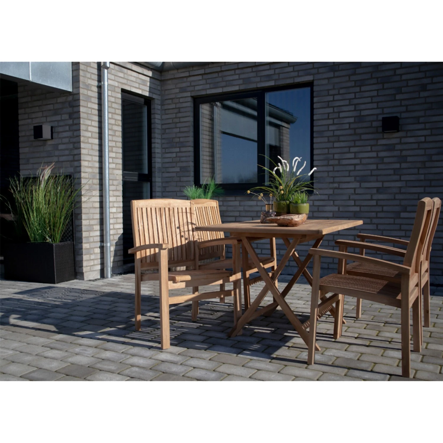 Oline Teak Gartentisch 80x120 Teakholz Massiv Tisch Garten Beistelltisch Holz 4 Oline Teak Gartentisch 80x120 Teakholz Massiv Tisch Garten Beistelltisch Holz – Bild 4