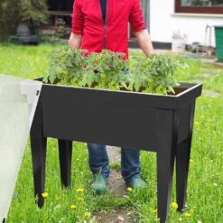 XL Hochbeet Mit Deckel 80(B) X 88(H) X 40cm(T)