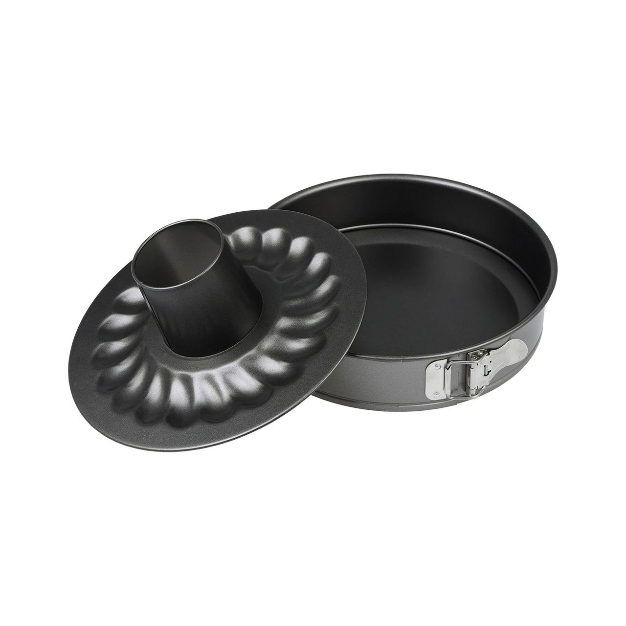 CHG 28er Springform Mit 2 Böden, Antihaftbeschichtet, Ca. Ø 28 X 6,5 Cm 1 CHG 28er Springform Mit 2 Böden, Antihaftbeschichtet, Ca. Ø 28 X 6,5 Cm