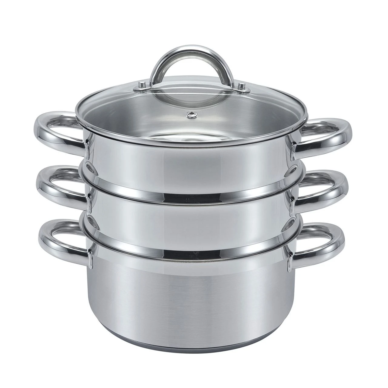 SSW Vitalo Dampfgarer Dampfkochtopf Kochtopf Edelstahl Ø 24 Cm 4,3 L 4-teilig 1 SSW Vitalo Dampfgarer Dampfkochtopf Kochtopf Edelstahl Ø 24 Cm 4,3 L 4-teilig