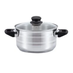 SSW Olive Kochtopf Mit Deckel, Edelstahl, Ø 20 Cm 3,6 L