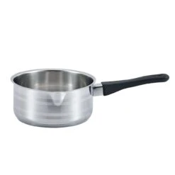 SSW Olive Kasserolle Saucentopf Mit Ausguss Edelstahl Ø 14 Cm 0,9 L