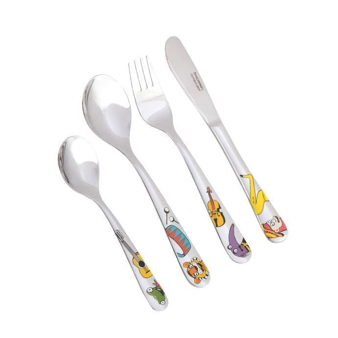 Tescoma Kinderbesteck BAMBINI Musikanten 4 Teilig 1 Tescoma Kinderbesteck BAMBINI Musikanten 4 Teilig