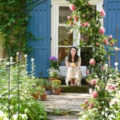 Relaxdays Torbogen Rankhilfe Aus Metall 240 Cm -OUTSUNNY Verkäufe 8600323900 100100200 prod 003