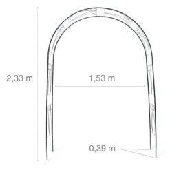 Relaxdays Rankbogen Für Rosen Mit Verzierung 9 Relaxdays Rankbogen Für Rosen Mit Verzierung -OUTSUNNY Verkäufe 8600323900 100188690 prod 004