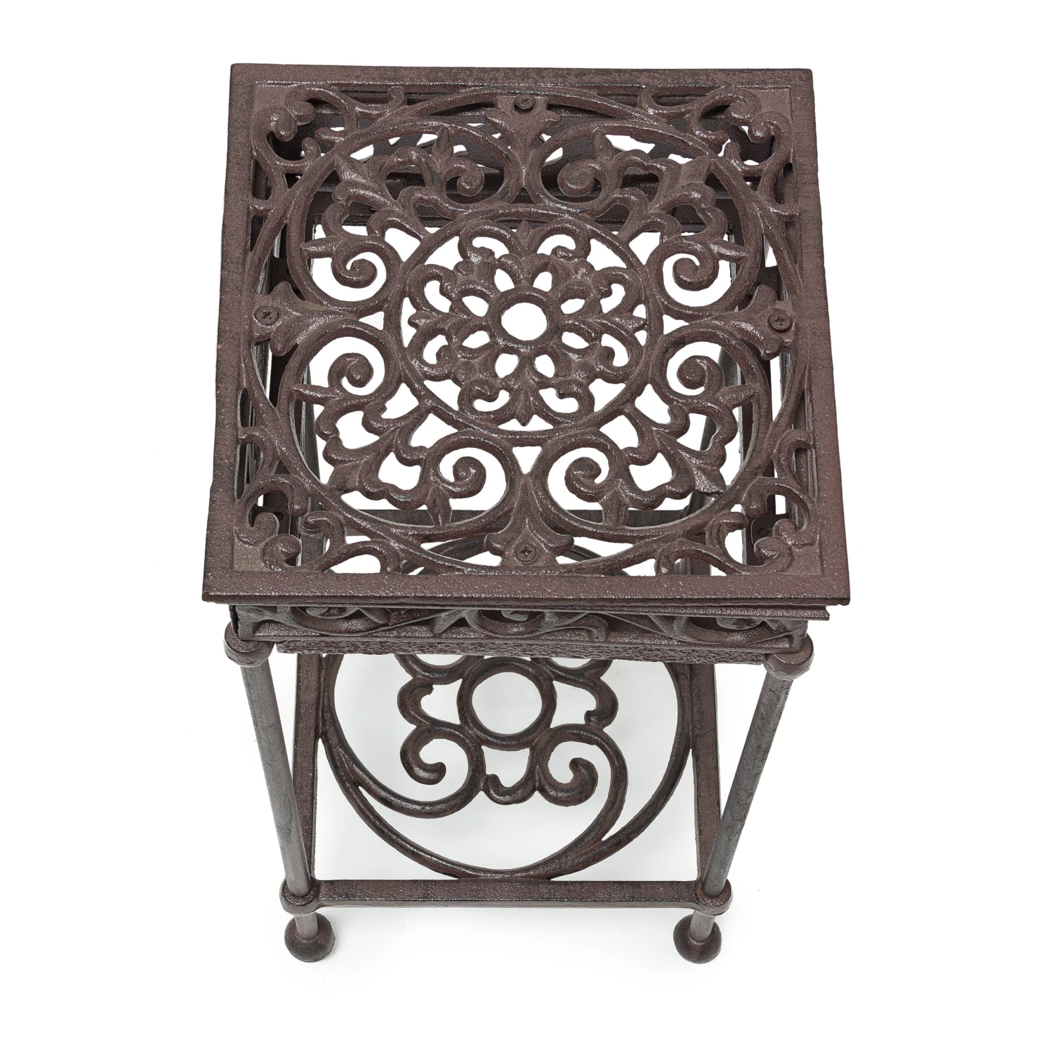 Relaxdays Blumenhocker Quadratisch 3 Relaxdays Blumenhocker Quadratisch – Bild 3