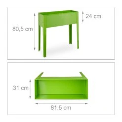 Relaxdays Hochbeet Schmal Aus Metall -OUTSUNNY Verkäufe 8600323900 1002070953 prod 004