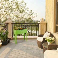 Relaxdays Hochbeet Schmal Aus Metall -OUTSUNNY Verkäufe 8600323900 1002070953 prod 005