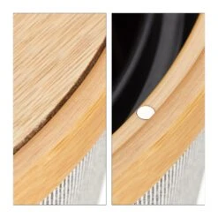 Relaxdays Abfallkorb Bambus Rund -OUTSUNNY Verkäufe 8600323900 100214870 prod 006