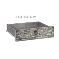 Relaxdays Vintage Kommode Mit 4 Schubladen -OUTSUNNY Verkäufe 8600323900 100218570 prod 004