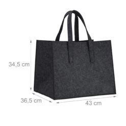 Relaxdays Kaminholzkorb Aus Filz -OUTSUNNY Verkäufe 8600323900 10021970139 prod 004