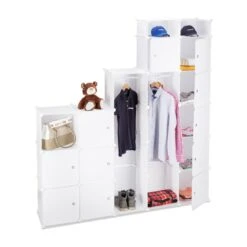 Relaxdays Kleiderschrank Stecksystem 18 Fächer -OUTSUNNY Verkäufe 8600323900 1002197749 prod 003