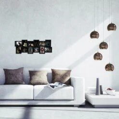 Relaxdays Bilderrahmen Collage 12 Fotos -OUTSUNNY Verkäufe 8600323900 1002199549 prod 005