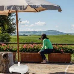 Relaxdays 2-tlg. Sonnenschirm Set -OUTSUNNY Verkäufe 8600323900 100220720 prod 006