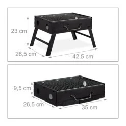 Relaxdays Koffergrill Für Camping Und Picknick 9 Relaxdays Koffergrill Für Camping Und Picknick -OUTSUNNY Verkäufe 8600323900 100229730 prod 004