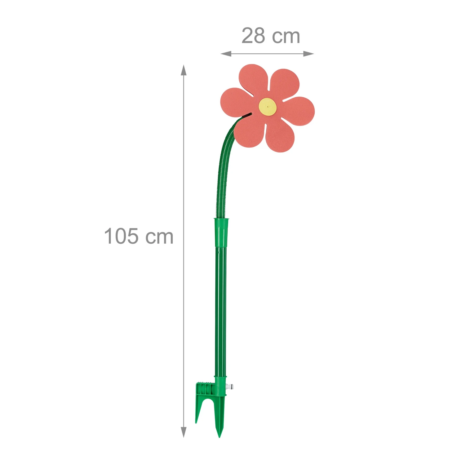 Relaxdays Sprinkler Blume 2er Set 3 Relaxdays Sprinkler Blume 2er Set – Bild 3