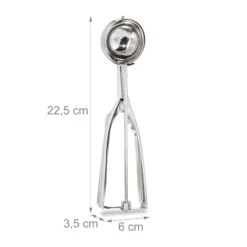 Relaxdays Eisportionierer Edelstahl 53 Mm -OUTSUNNY Verkäufe 8600323900 100238580 prod 004