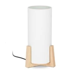 Relaxdays Tischlampe Holzfuß -OUTSUNNY Verkäufe 8600323900 100248030 prod 007