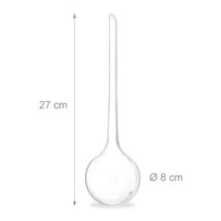 Relaxdays 24 X Bewässerungskugeln Transparent -OUTSUNNY Verkäufe 8600323900 100252880 prod 003