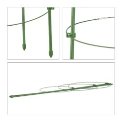 Relaxdays 4 X Rankhilfe Tomaten -OUTSUNNY Verkäufe 8600323900 100252940 prod 003