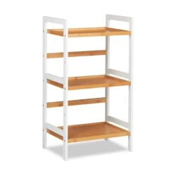 Relaxdays Badregal Bambus Weiß Und Natur -OUTSUNNY Verkäufe 8600323900 10026136348 prod 010