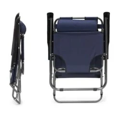 Relaxdays 1 X Sonnenliege Klappbar Dunkelblau -OUTSUNNY Verkäufe 8600323900 100330700 prod 006