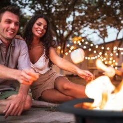 Relaxdays Feuerschale XXL Mit Funkenschutz -OUTSUNNY Verkäufe 8600323900 100337920 prod 005