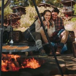 Relaxdays Schwenkgrill Dreibein Mit Grillrost -OUTSUNNY Verkäufe 8600323900 100338460 prod 005