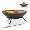 Relaxdays Feuerschale Mit Grillrost